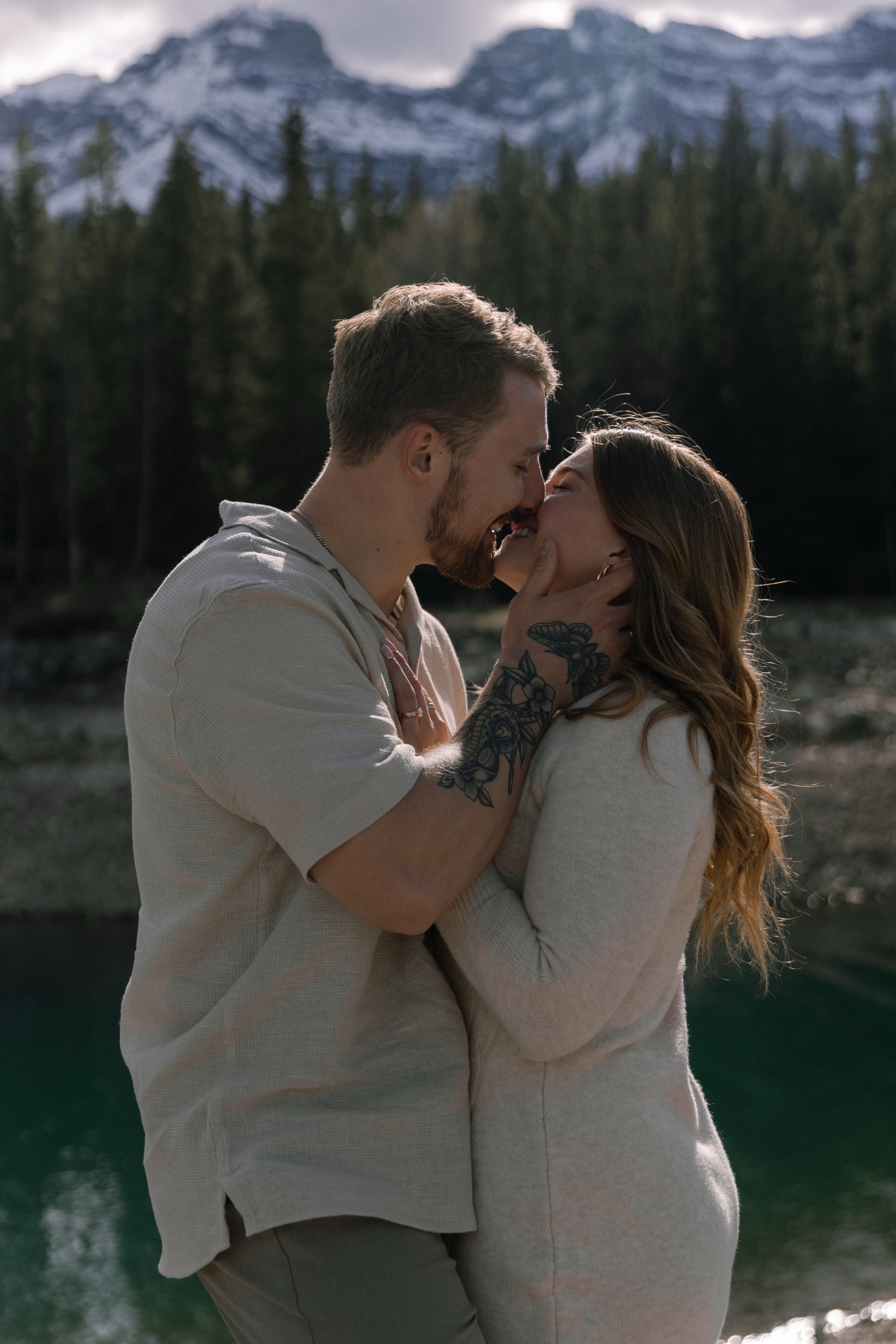 Sonya and Garrett engagement photo