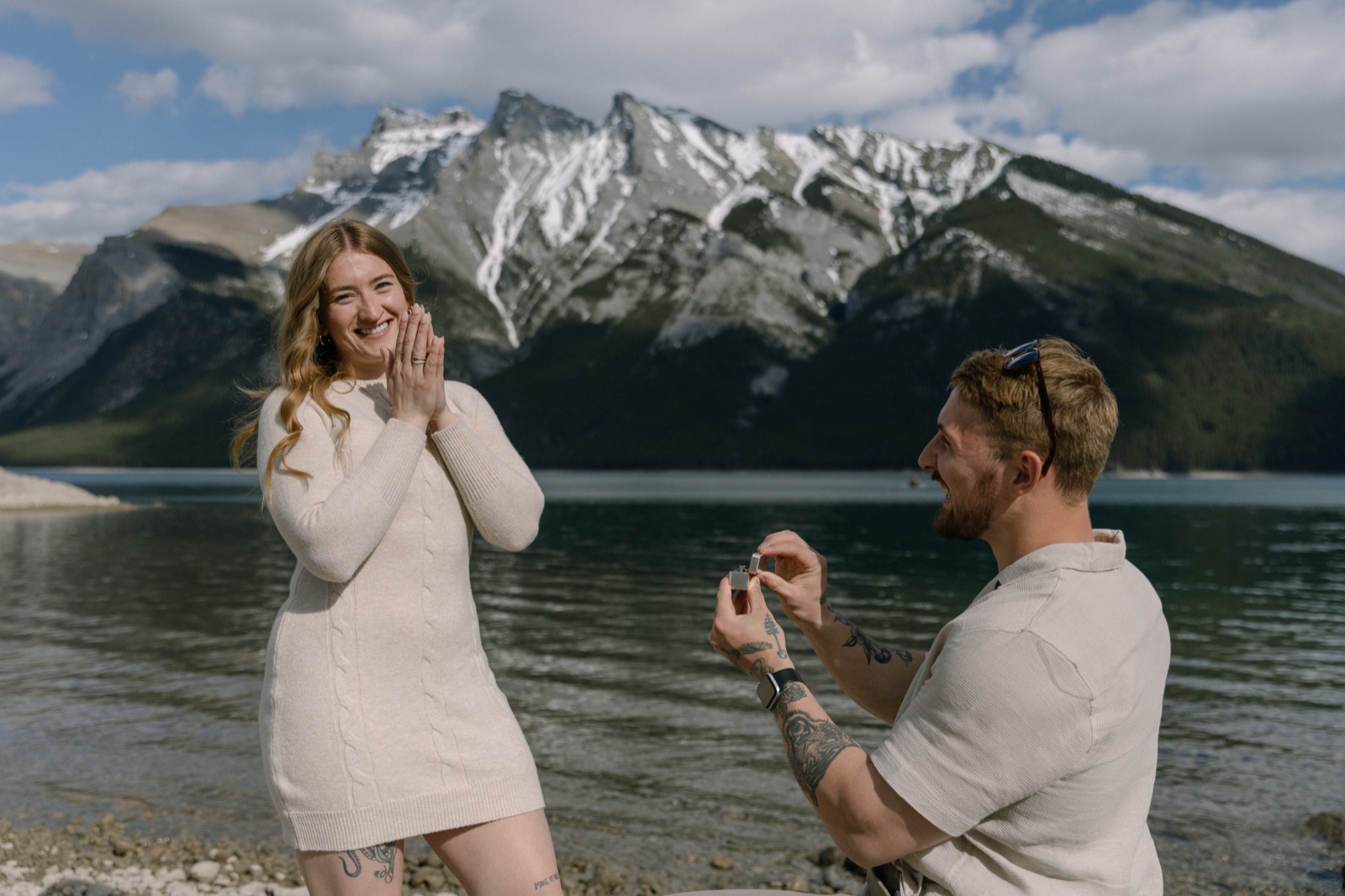 Sonya and Garrett engagement photo